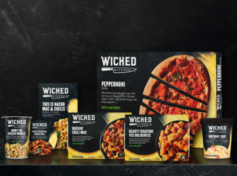 selection of frozen Wicked products