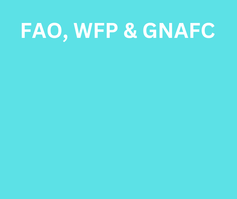 FAO, WFP & GNAFC