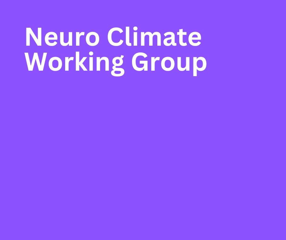 Neuro Climate Working Group